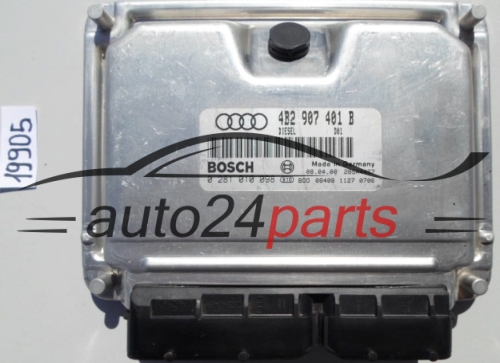 KOMPUTER STEROWNIK SILNIKA AUDI A6 2.5 TDI BOSCH 0 281 010 098, 0281010098, 4B2 907 401 B, 4B2907401B 