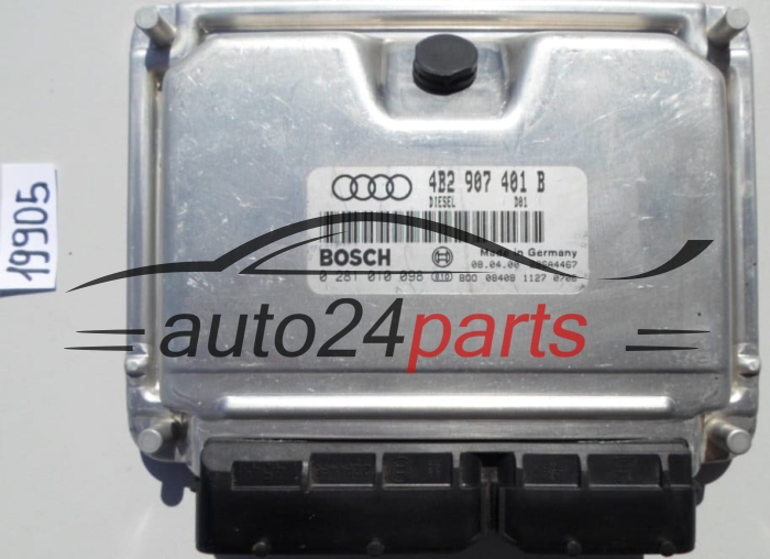 KOMPUTER STEROWNIK SILNIKA AUDI A6 2.5 TDI BOSCH 0 281 010 098, 0281010098, 4B2 907 401 B, 4B2907401B 