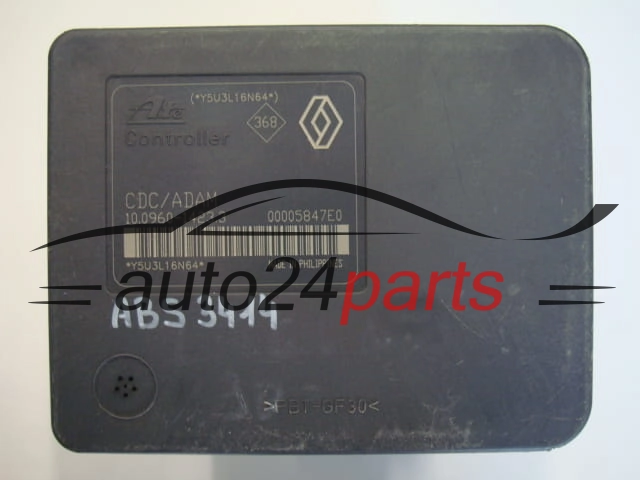 ABS POMPA I STEROWNIK RENAULT LAGUNA ESPACE 8200159837, 10.0206-0105.4, 10020601054, 10.0960-1423.3,10096014233