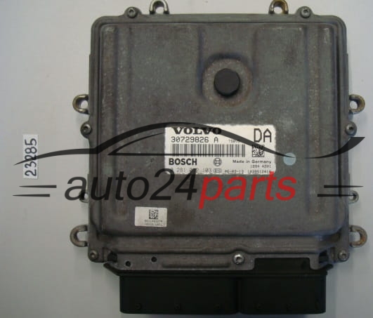 KOMPUTER STEROWNIK SILNIKA VOLVO 2.4 TDI BOSCH 0 281 012 103, 0281012103, 30729826 A, 30729826A