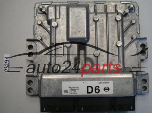 KOMPUTER STEROWNIK SILNIKA NISSAN QASHQAI 1.5 DCI 23710HX43C, A2C39567001