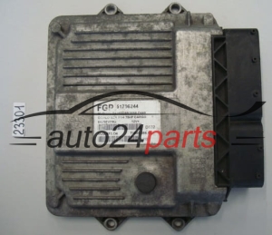 KOMPUTER STEROWNIK SILNIKA FIAT DOBLO 1.3 CDTI MAGNETI MARELLI MJD 6F3.D4, MJD6F3D4, FGP 51796244, 71600.086.03, 7160008603