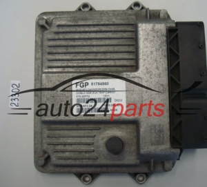 KOMPUTER STEROWNIK SILNIKA FIAT DOBLO 1.3 51784560 FGP, MJD 6F3.D4, MJD6F3D4, 71600.086.02 - 23302