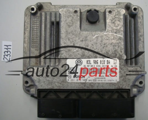KOMPUTER STEROWNIK SILNIKA AUDI VOLKSWAGEN 2.0 DTI BOSCH 0 281 016 405, 0281016405, 03L 906 018 BA, 03L906018BA, EDC17C46