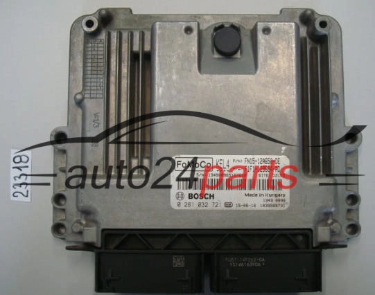 KOMPUTER STEROWNIK SILNIKA FORD 1.6 TDCI BOSCH 0 281 032 721, 0281032721, FN15-12A650-DE, FN1512A650DE