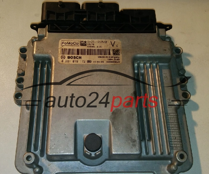 KOMPUTER STEROWNIK SILNIKA JAGUAR XF BOSCH 0 281 019 172, 0281019172, DX23-12A650-VA, DX2312A650VA
