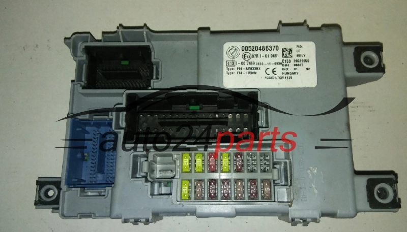CENTRALKA MODUL STEROWNIK BSI FIAT 00520486370