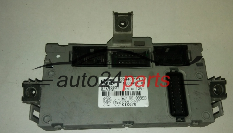 CENTRALKA MODUL STEROWNIK FIAT ALFA ROMEO LANCIA 51786801, 503440110105