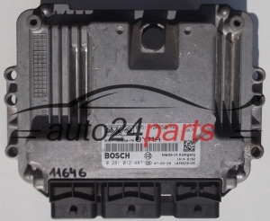 FORD FOCUS 1.6 TDCI BOSCH 0 281 012 487, 0281012487, FoMoCo 8M51-12A650-MA, 8M5112A650MA, 8YMA 