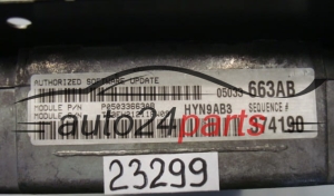 CALCULATEUR MOTEUR CHRYSLER P05033663AB, 05033663AB,  04745860