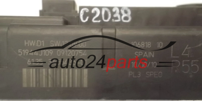 CENTRALKA MODUL STEROWNIK MINI COOPER 61.353455435-01, 6135345543501, 51944J109, 09120754