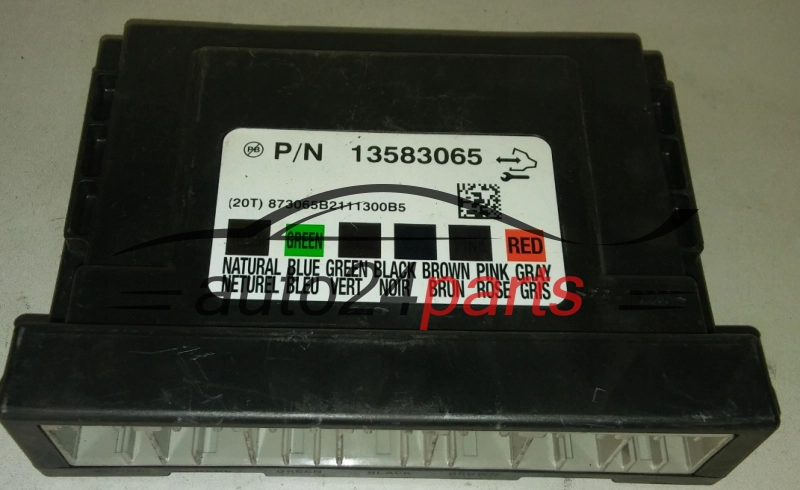 CENTRALKA MODUL STEROWNIK CHEVROLET AVEO 13583065