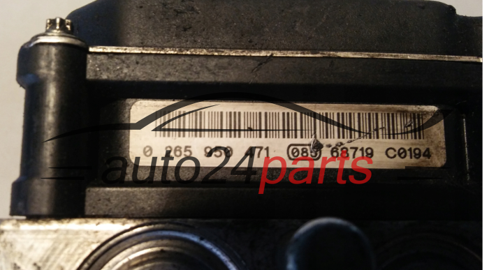 ABS POMPA I STEROWNIK JAGUAR BOSCH 0 265 235 018, 0265235018, 9X43-2C405-BA, 9X432C405BA, 0265950471
