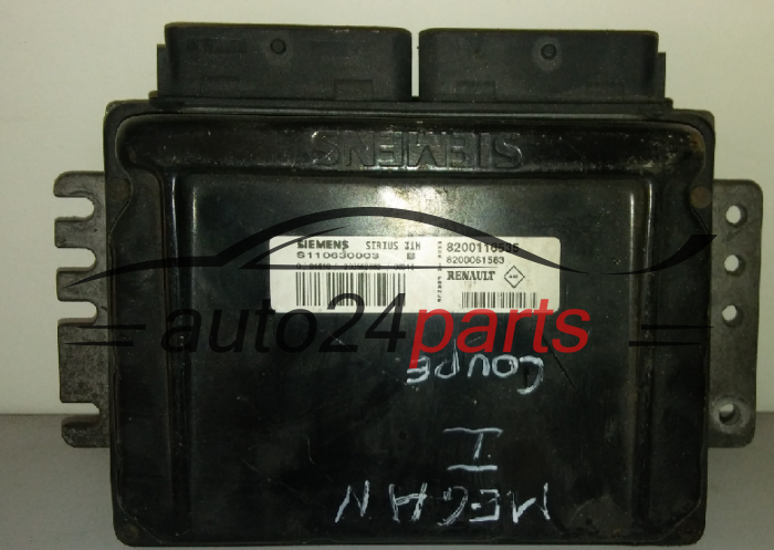 KOMPUTER STEROWNIK SILNIKA RENAULT S110630003 B, S110630003B, 8200116535