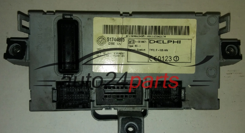 CENTRALKA MODUL STEROWNIK FIAT ALFA ROMEO LANCIA 51744895