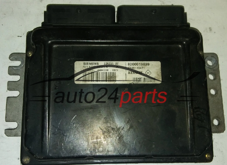 KOMPUTER STEROWNIK SILNIKA RENAULT S110030314 A, S110030314A, 8200019639