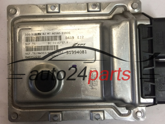 FIAT 500 51994081, 9GF.T6, 9GFT6