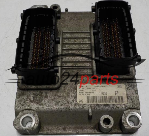 KOMPUTER STEROWNIK SILNIKA FIAT BOSCH 0 261 201 677, 0261201677, 00517995880, ME763.B0