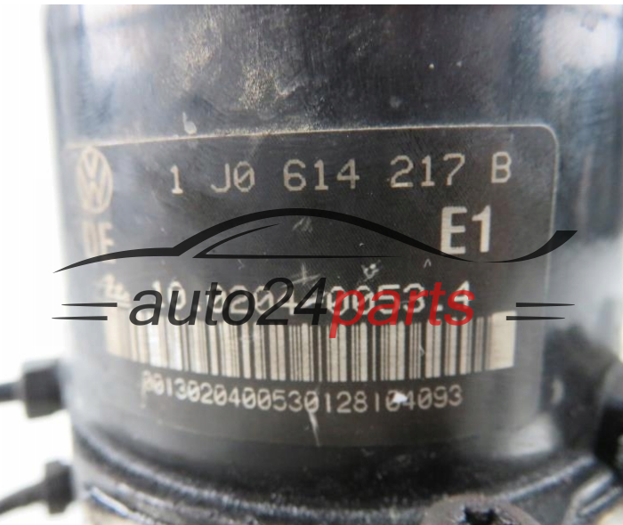Pompe ABS et calculateur AUDI VW VOLKSWAGEN 1J0614217B, 10.0204-0053.4, 10020400534, 1J0907379E, 10.0949-0301.3, 10094903013