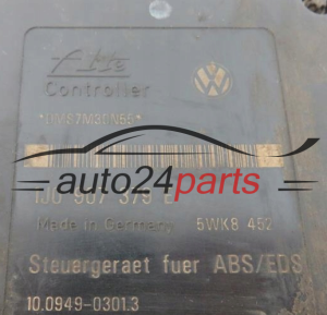ABS POMPA I STEROWNIK AUDI VW VOLKSWAGEN 1J0614217B, 10.0204-0053.4, 10020400534, 1J0907379E, 10.0949-0301.3, 10094903013