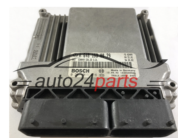 KOMPUTER STEROWNIK SILNIKA MERCEDES BENZ BOSCH 0 281 011 016, 0281011016, A 648 153 00 79, A6481530079, CR3.23
