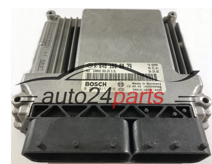 KOMPUTER STEROWNIK SILNIKA MERCEDES BENZ BOSCH 0 281 011 016, 0281011016, A 648 153 00 79, A6481530079, CR3.23