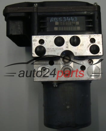 ABS POMPA I STEROWNIK BMW BOSCH 0 265 250 292, 0265250292, 3451 6780126-02, 3451678012602, 3451 6785266-01, 3451678526601, 3452 6785270-01, 3452678527001, 0 265 960 341, 0265960341