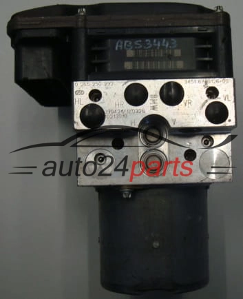 ABS POMPA I STEROWNIK BMW BOSCH 0 265 250 292, 0265250292, 3451 6780126-02, 3451678012602, 3451 6785266-01, 3451678526601, 3452 6785270-01, 3452678527001, 0 265 960 341, 0265960341