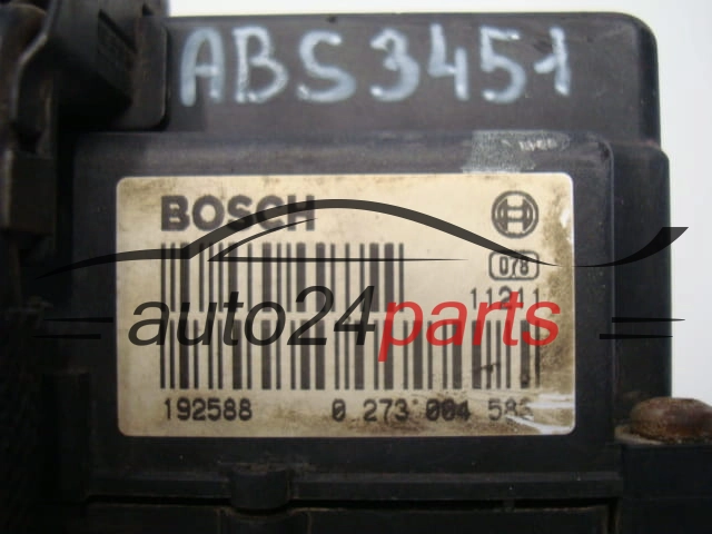 ABS POMPA I STEROWNIK FIAT CITROEN BOSCH 0 265 220 629, 0265220629, 46804437, 0273004583