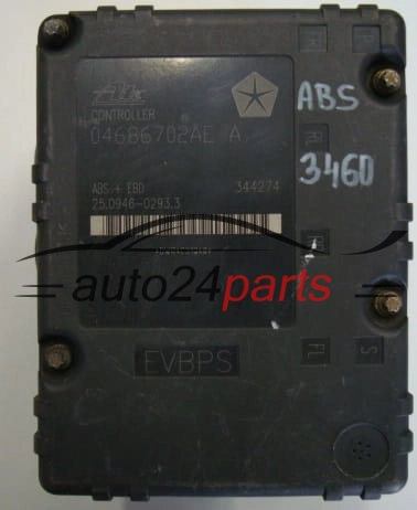 ABS POMPA I STEROWNIK CHRYSLER DODGE P04721427AK, 25.0204-0952.4, 25020409524, 04686702AE