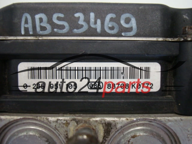 ABS POMPA I STEROWNIK CITROEN BOSCH 0 265 230 456, 0265230456, 9660934580, 0265951105