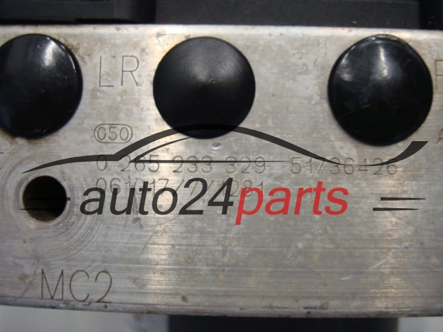 ABS POMPA I STEROWNIK CITROEN PEUGEOT BOSCH 0 265 233 329, 0265233329, 51736426, 0265900317