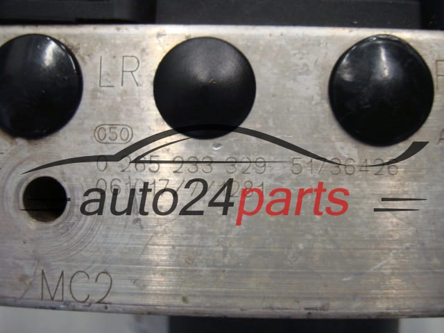 ABS POMPA I STEROWNIK CITROEN PEUGEOT BOSCH 0 265 233 329, 0265233329, 51736426, 0265900317