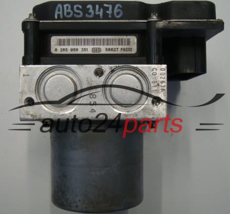 ABS POMPA I STEROWNIK BMW X5 BOSCH 0 265 234 095, 0265234095, 34516762059, 0265950351