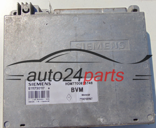 RENAULT S111730117B, H0M7700875746, 7700875746, 7700102197
