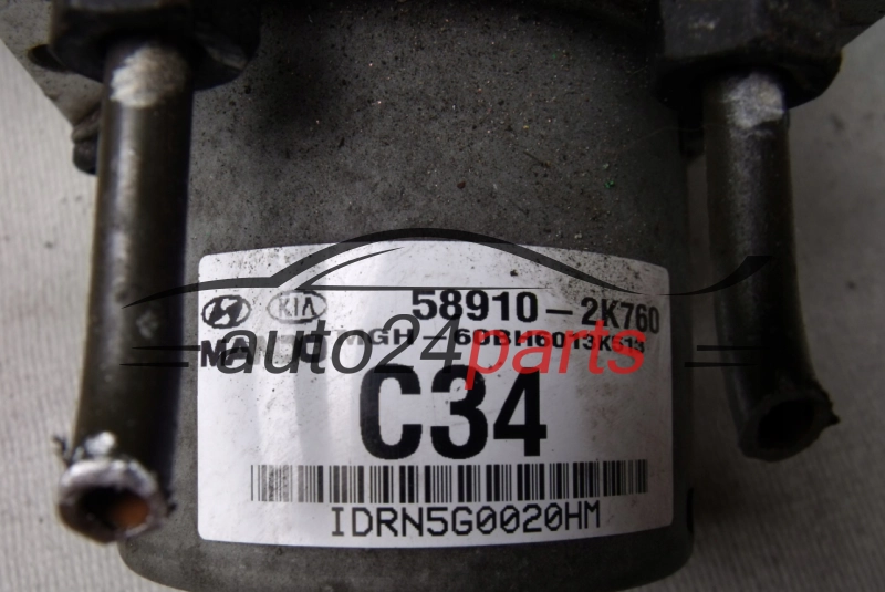 ABS POMPA I STEROWNIK KIA 58910-2K760, 589102K760, BE6003K506