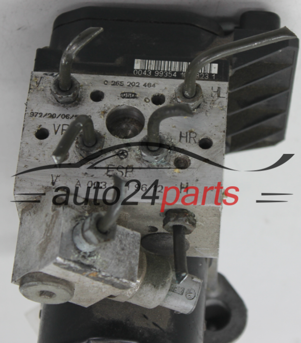 ABS POMPA I STEROWNIK MERCEDES BENZ BOSCH 0 265 202 464, 0265202464, A 003 431 96 12, A0034319612