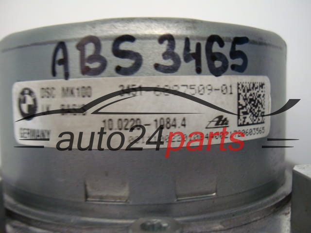 BMW 34516887509-01, 3451688750901, 10.0220-1084.4, 10022010844, 6887510