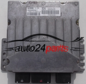 KOMPUTER STEROWNIK SILNIKA CITROEN C5 2.0 HDI SIEMENS 5WS40022E-T, 5WS40022ET, SW 9644803280, HW 9644302380