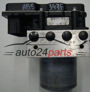 ABS PUMPE BLOCK HYDRAULIKPUMPE STEUERGERÄT BMW X1 BOSCH 0 265 236 446, 0265236446, 34.51-6768550-01, 34516768550-01, 3451676855001, 0265951785