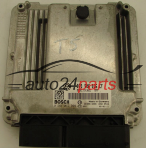 CALCULATEUR MOTEUR VW VOLKSWAGEN T4 2.5 TDI BOSCH 0 281 012 909, 0281012909, 070 906 016 CF, 070906016CF
