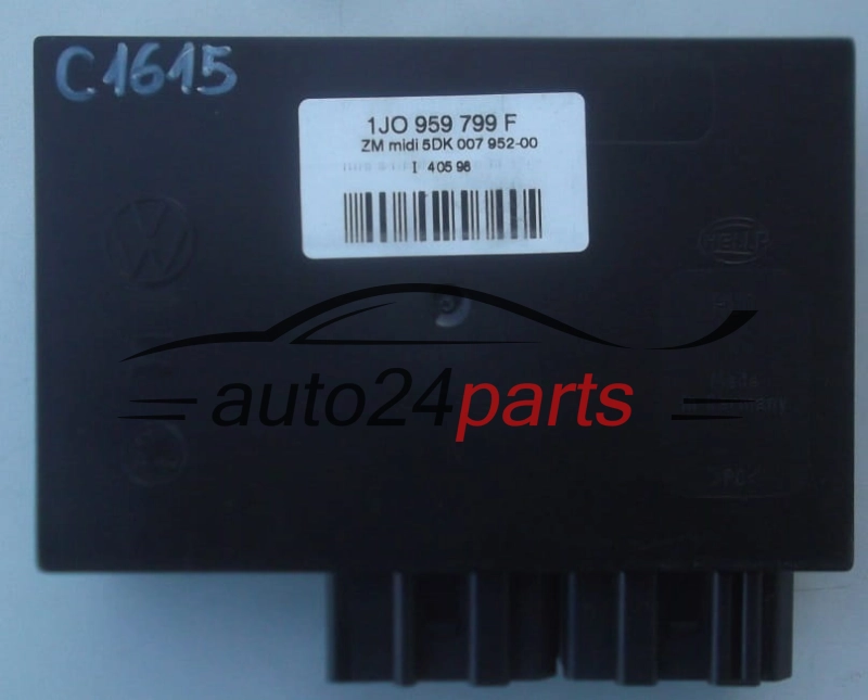 CENTRALKA MODUL BSI VW SKODA SEAT 1J0 959 799 F, 1J0959799F, 5DK 007 952-00, 5DK007952