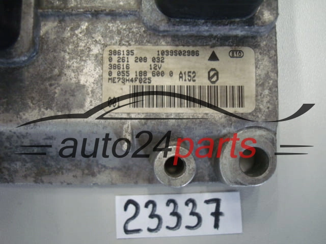 KOMPUTER STEROWNIK SILNIKA FIAT PUNTO 1.4 BOSCH 0261208032, 0 261 208 032, 00551886000, 0 055 188 600 0, 55188600, 1038S02986 ME73H4F025