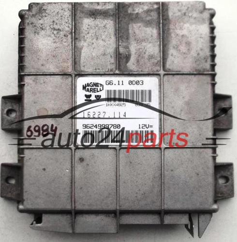 MOTORSTEUERGERÄT ECU STEUERGERÄT CITROEN AX 1.1 9624999780, G6.11 0D03, G6110D03, 16227.114, 16227114