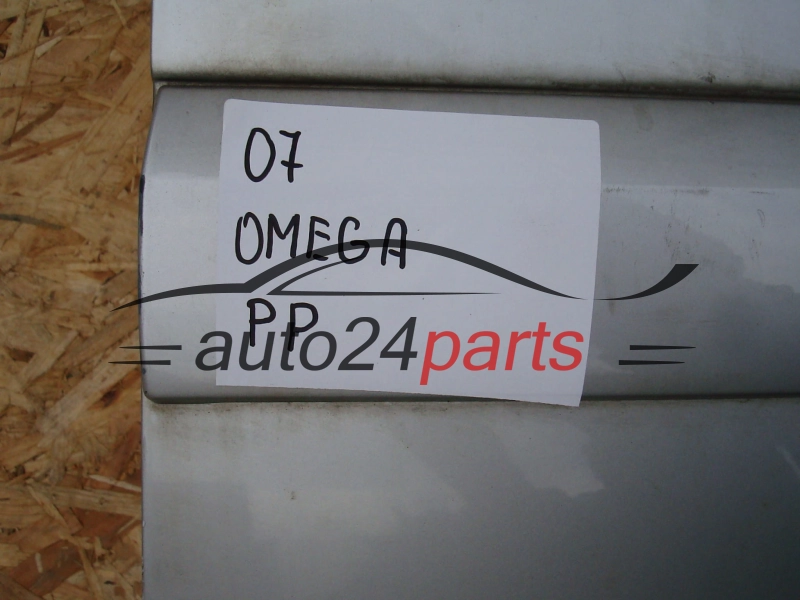 DRZWI PRAWE PRZEDNIE OPEL OMEGA C SREBRNE