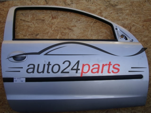 DRZWI PRAWE OPEL CORSA C SREBRNE