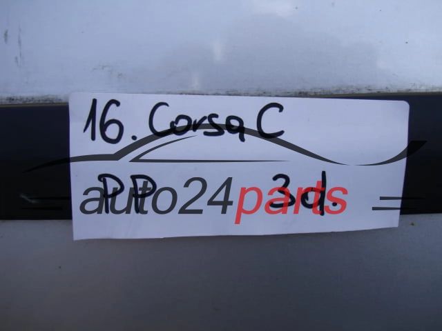 DRZWI PRAWE OPEL CORSA C SREBRNE
