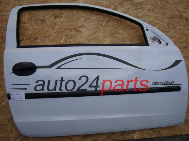 DRZWI PRAWE OPEL CORSA C BIALE