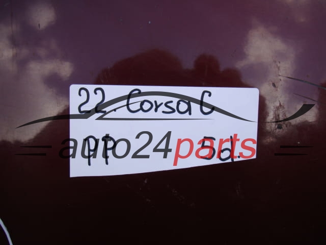 DRZWI PRAWE PRZEDNIE OPEL CORSA C BRAZOWE 5 DRZWIOWA