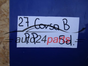 DRZWI PRAWE PRZEDNIE OPEL CORSA B NIEBIESKIE - 27